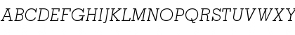 Memphis Light Italic Font