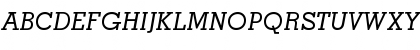 Memphis LT Std Medium Italic Font