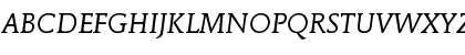 ITC Mendoza Roman Std Book Italic Font