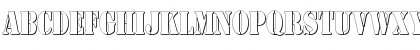 AustralianFlyingCorpsStencilC Regular Font