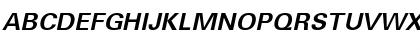 Unv Bold Italic Font