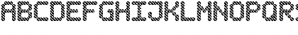 Bubble Pixel-7 Hatch Regular Font