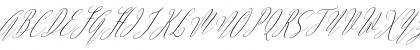 Argentina Script Italic Font