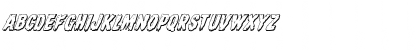 Dire Wolf 3D Italic Italic Font