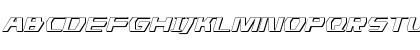 DS man 3D Italic Italic Font