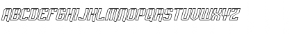 Empanada Expanded Outline Italic Font
