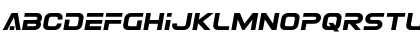 Eurofighter Semi-Italic Semi-Italic Font