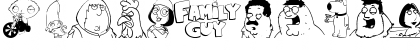 Family Guy Giggity Regular Font