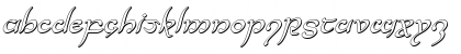 Half-Elven 3D Italic Italic Font