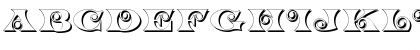 K22 Spiral Swash Shadow Regular Font
