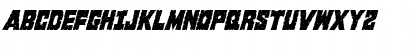 King Commando Condensed Italic Condensed Italic Font