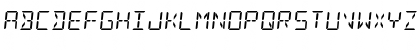 LED Sled Expanded Expanded Font