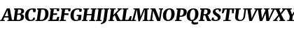 Merriweather UltraBold Italic Font