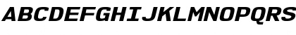 NK57 Monospace Expanded ExtraBold Italic Font