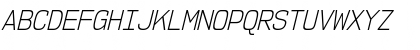 NK57 Monospace Semi-Condensed Light Italic Font