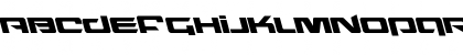 Northstar Leftalic Italic Font