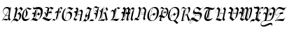 OldGerman Italic Font