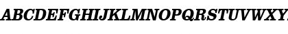 URWClarendonTMedExtNar Oblique Font