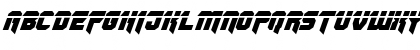 OmegaForce Laser Italic Italic Font