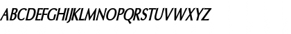Oregon LDO Condensed Bold Oblique Font