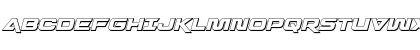 Quark Storm 3D Italic Italic Font