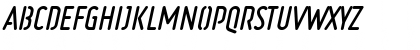 Ruler Stencil Bold Italic Font