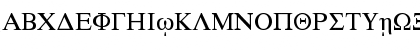 Standard Greek Regular Font