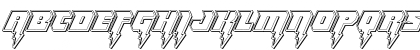 Thunder Titan Engraved Regular Font