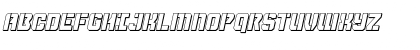 Thunder Trooper 3D Italic Italic Font