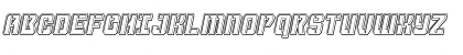 Thunder Trooper Engraved Italic Italic Font