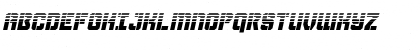 Thunder Trooper Halftone Italic Italic Font