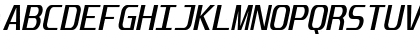 Unispace Italic Font