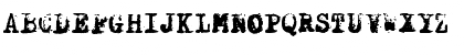X-Classified Regular Font