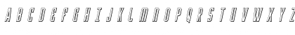 Y-Files Title 3D Italic Italic Font