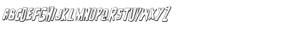 Zakenstein 3D Italic Italic Font