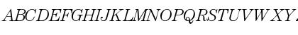CenturyLightSSK Italic Font