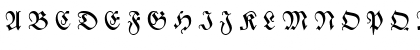 Zentenar Fraktur UNZ1L Italic Font