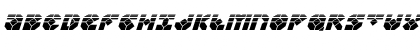 Zoom Runner Halftone Italic Italic Font