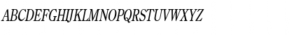 CenturyOldStyle-Light Condensed Italic Font