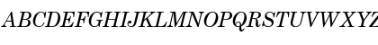 CenturySch Italic Font