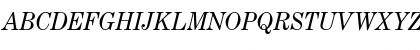 Century Becker Expanded Italic Font