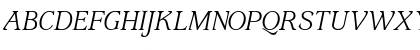 Usherwood Italic Font