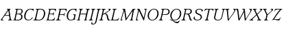 UsherwoodITC Italic Font