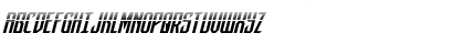 Dark Dominion Halftone Italic Italic Font