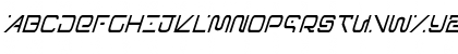 Foreign Alien Condensed Italic Condensed Italic Font