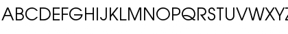 VANGUARD Normal Font