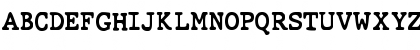 JMH Typewriter dry Bold Font