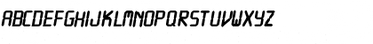 VCRSCapsSSK Bold Italic Font