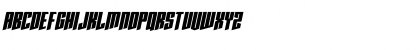 Rhinoclops Xtra-Expanded Ital Regular Font