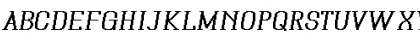 Xilla Pro Pro-Bold-Italic Font
